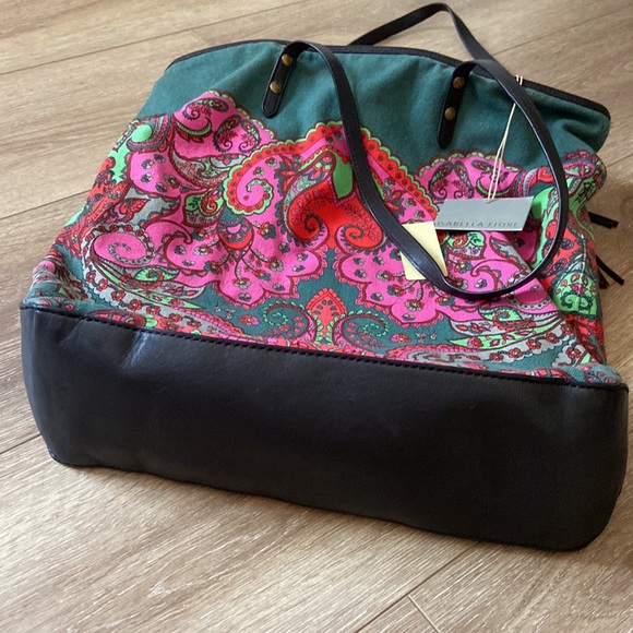 Isabella Fiore colorful tote bag - Picture 7 of 7